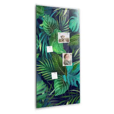 Magnet board Exotic large leaves