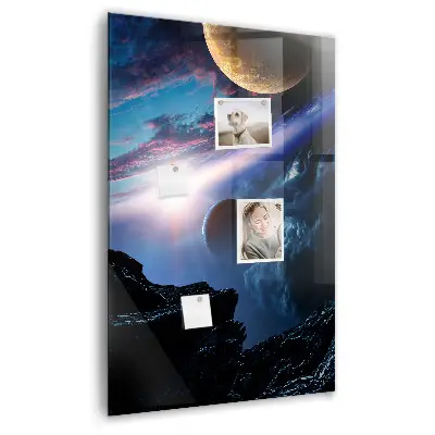 Magnet board Space galaxy