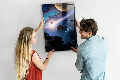 Magnet board Space galaxy