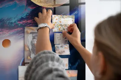Magnet board Space galaxy