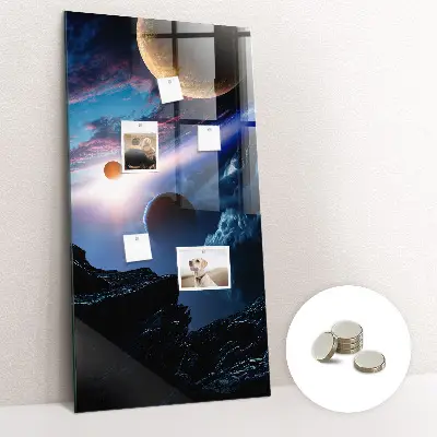 Magnet board Space galaxy