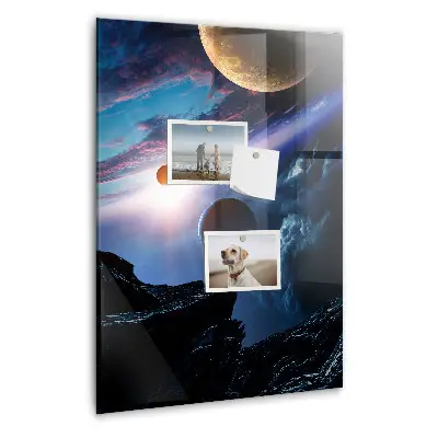 Magnet board Space galaxy