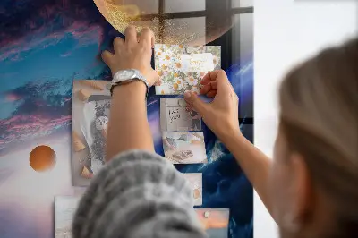 Magnet board Space galaxy
