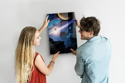 Magnet board Space galaxy