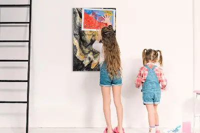 Abstraction Spots Magnetic Board