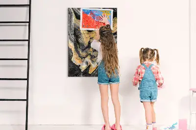 Abstraction Spots Magnetic Board