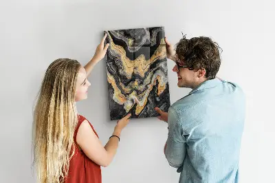 Abstraction Spots Magnetic Board