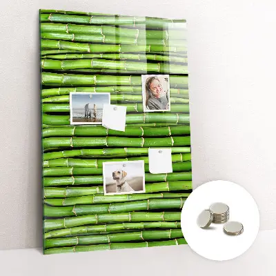 Magnetic wall board Bamboo wall