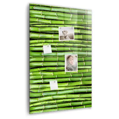 Magnetic wall board Bamboo wall