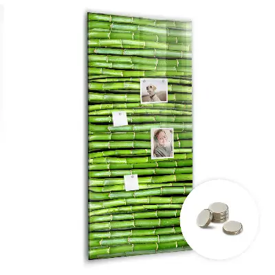 Magnetic wall board Bamboo wall