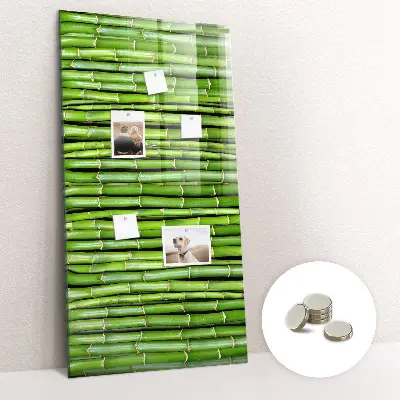 Magnetic wall board Bamboo wall