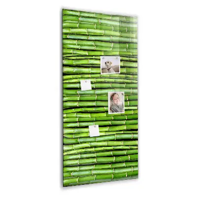 Magnetic wall board Bamboo wall