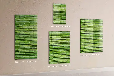Magnetic wall board Bamboo wall
