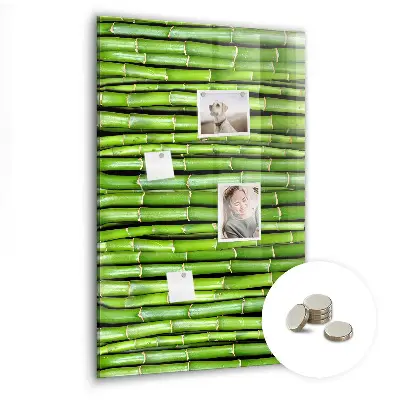 Magnetic wall board Bamboo wall