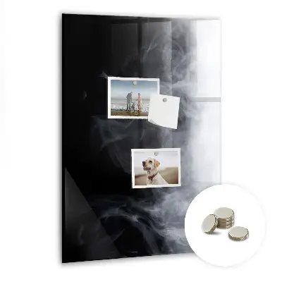 Magnetic Wall Board in Smoke