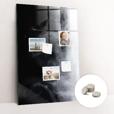 Magnetic Wall Board in Smoke