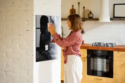 Magnetic Wall Board in Smoke