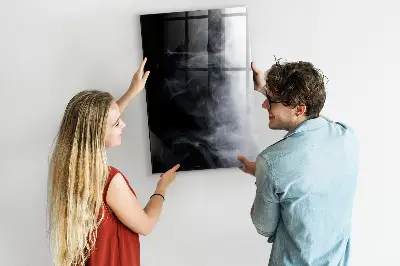 Magnetic Wall Board in Smoke