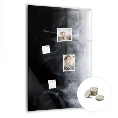 Magnetic Wall Board in Smoke