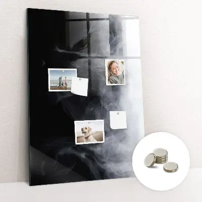 Magnetic Wall Board in Smoke