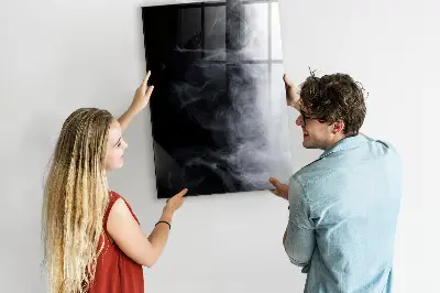 Magnetic Wall Board in Smoke