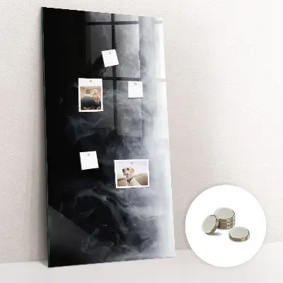 Magnetic Wall Board in Smoke