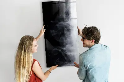 Magnetic Wall Board in Smoke