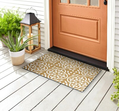 Outdoor door mat Ornaments Geometry