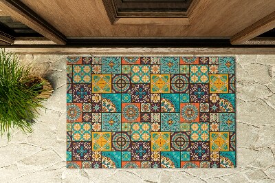 Outdoor door mat Multicolored Mosaic