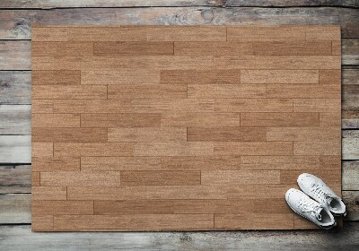 Front door floor mat Wooden Floor