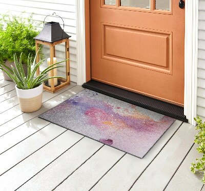 Outdoor rug for deck Colorful Waves