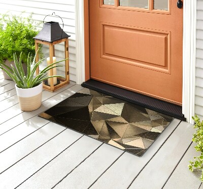 Front door floor mat Geometric pattern