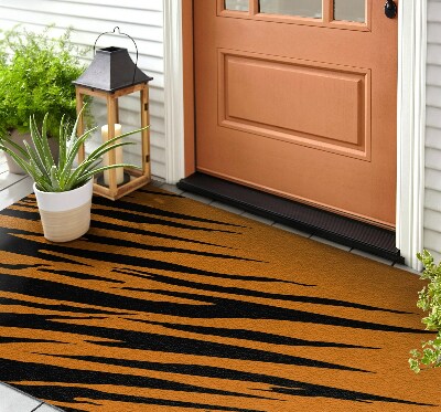 Front door rug Tiger Stripes