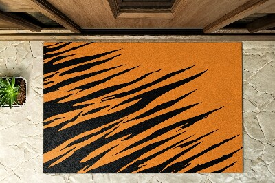 Front door rug Tiger Stripes