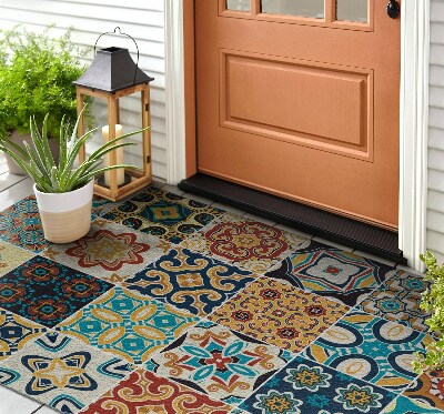 Front door floor mat Portuguese Ceramic