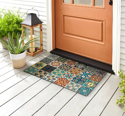 Front door floor mat Portuguese Ceramic