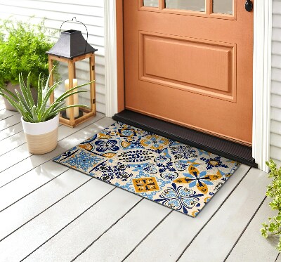 Front door floor mat Mosaic Tile