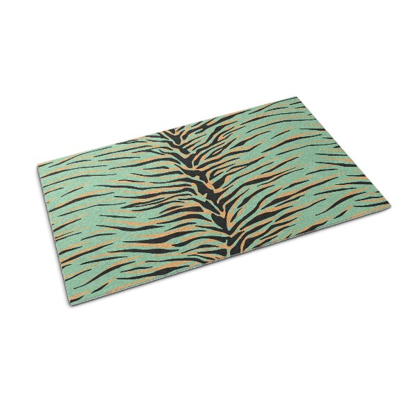 Front door floor mat Abstract Tiger Stripes