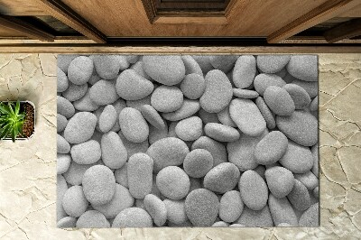 Carpet front door Beach with Stones