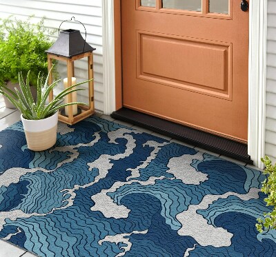 Carpet front door Japanese Wave