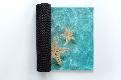Carpet front door Starfish in the water