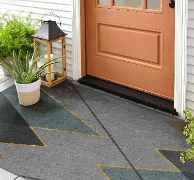 Carpet front door Geometry Patterns