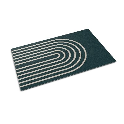 Front door floor mat Geometric Design