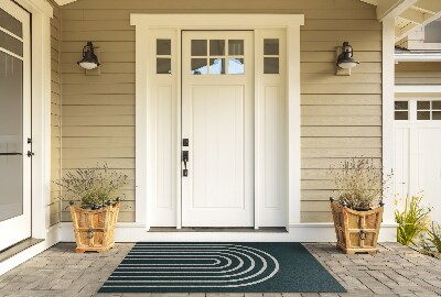 Front door floor mat Geometric Design