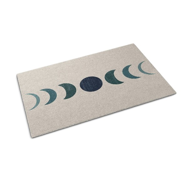 Front door floor mat Moon design