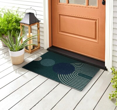 Front door floor mat Geometry of Circles