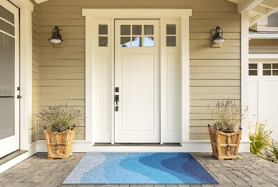 Front door doormat Watercolor