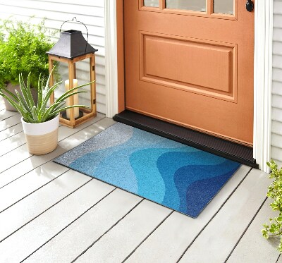 Front door doormat Watercolor