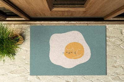 Front door doormat Cat Animal