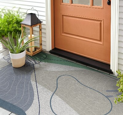 Front door doormat Geometry Abstract